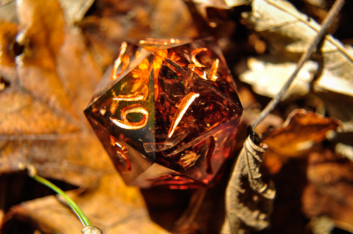 The Amber Hollow Chonk D20