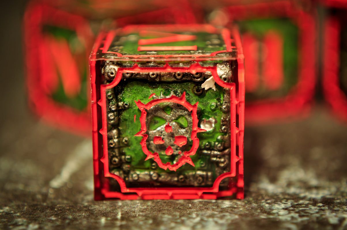 Da Green Wunz Ork D6 Set - 5pc