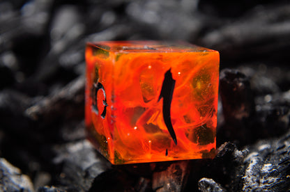 Elemental D6 Set (2pc) - FIRE