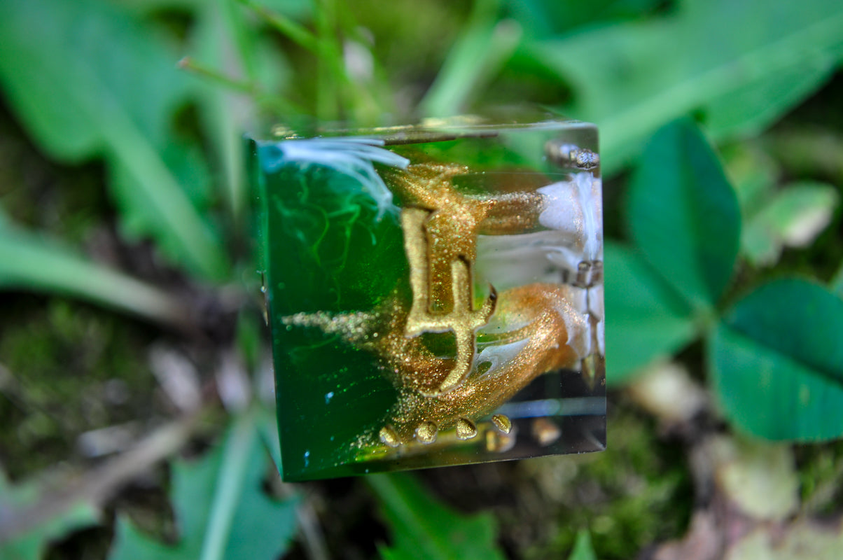 Elemental D6 Set (2pc) - EARTH