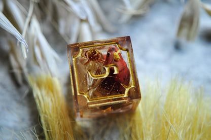 The Hag's Brood 7pc Dice Set - CHICKENS!