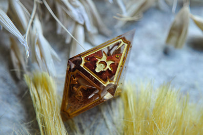 The Hag's Brood 7pc Dice Set - CHICKENS!