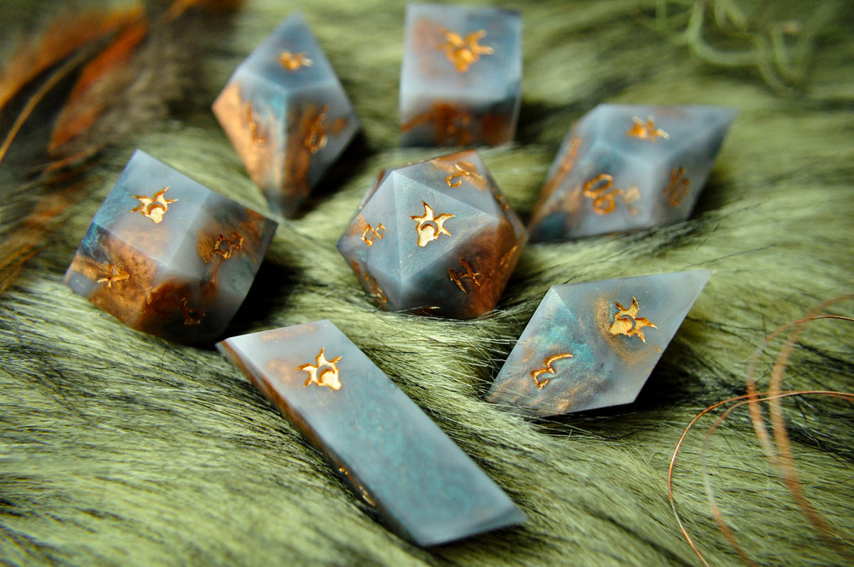 Transmutation 7pc Matte Dice Set