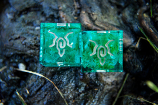 Elemental D6 Set (2pc) - WATER