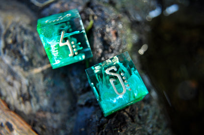 Elemental D6 Set (2pc) - WATER
