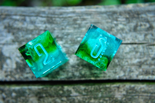 Elemental D6 Set (2pc) - WATER