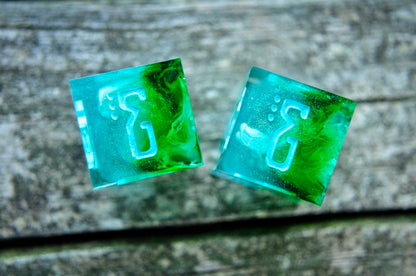 Elemental D6 Set (2pc) - WATER