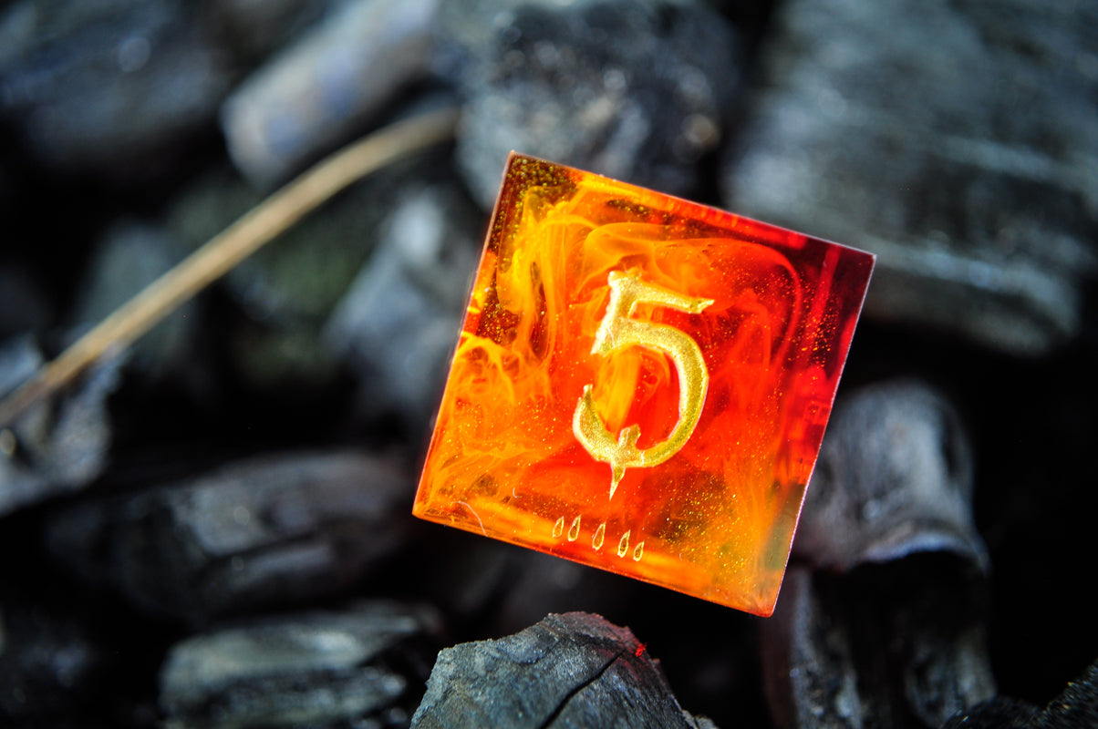 Elemental D6 Single - FIRE