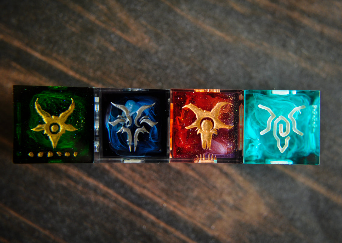 The Four Elements 4pc D6 Set