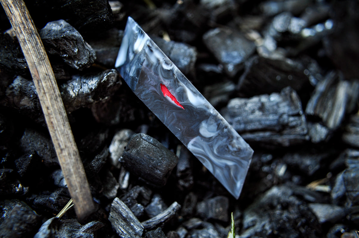 The Ore that Bleeds 7pc Matte Dice Set