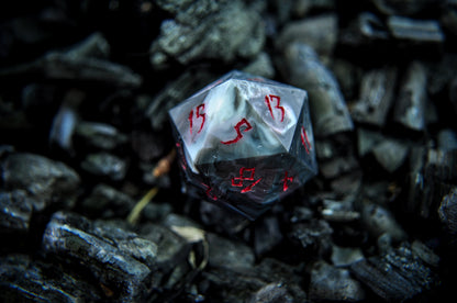 The Ore that Bleeds 7pc Matte Dice Set