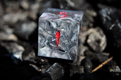 The Ore that Bleeds 7pc Matte Dice Set