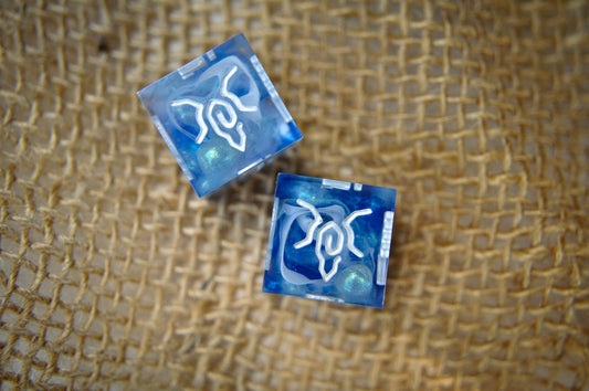 Elemental D6 Pair - Water