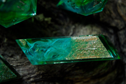 Viridian Blight-Bringer 7pc Dice Set