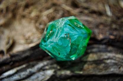 Viridian Blight-Bringer 7pc Dice Set
