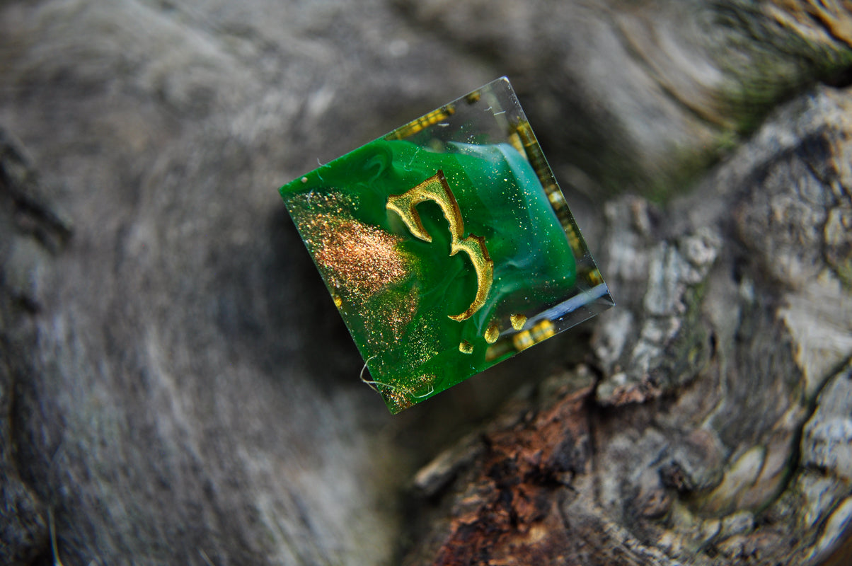 Elemental D6 Pair - Earth