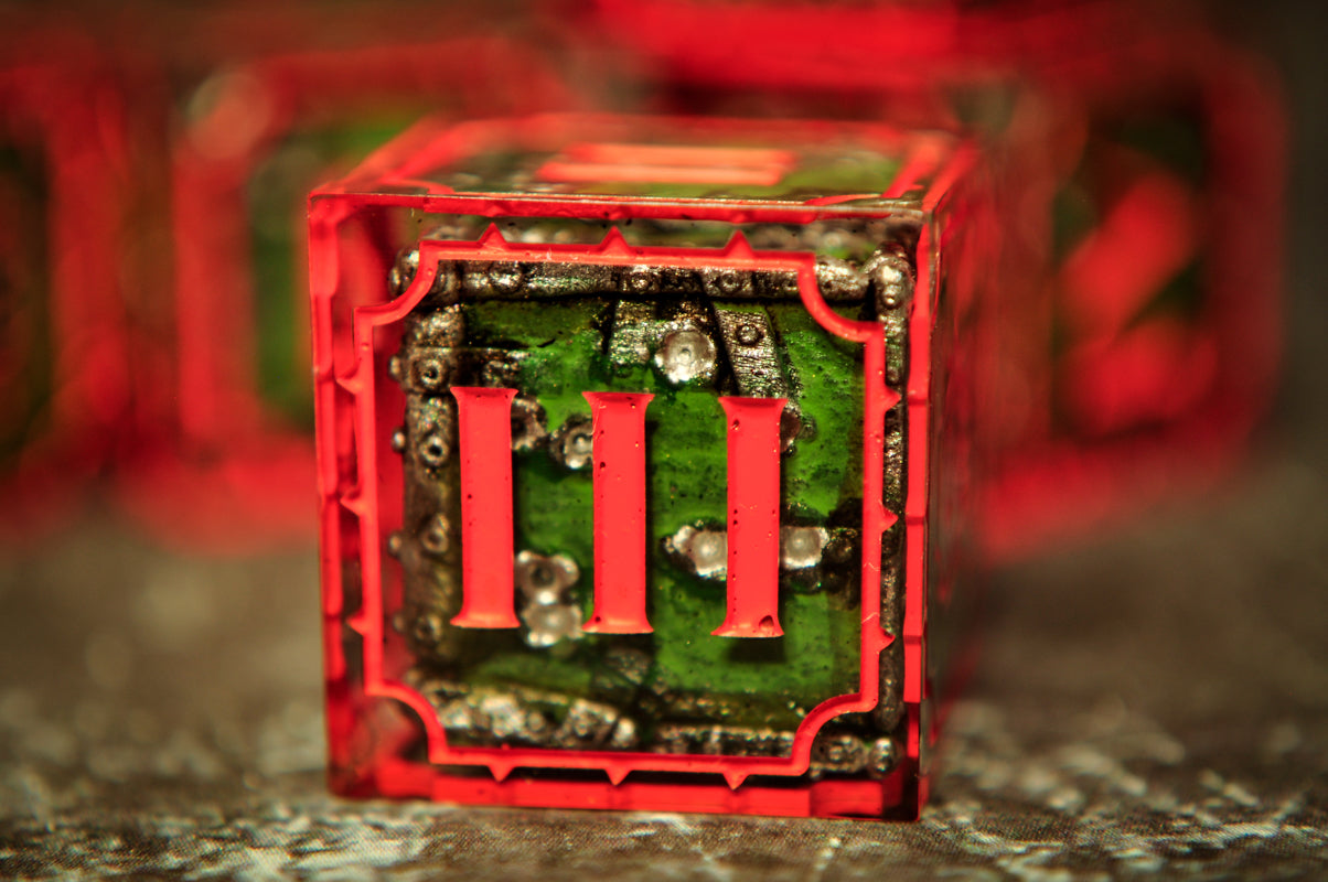 Da Green Wunz Ork D6 Set - 5pc
